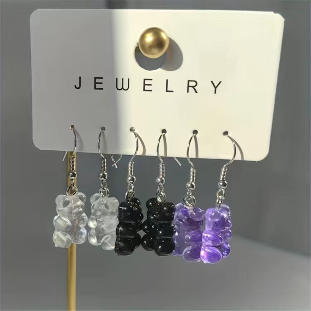Candy Bear Earrings 🍭🍬